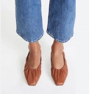 Staud Tuli Flat in Tan